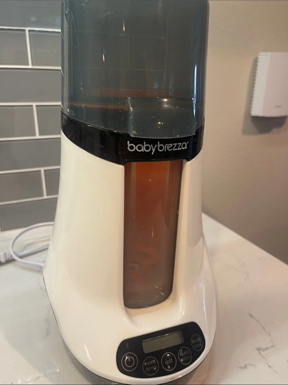 Baby Brezza Formula Pro White and Gray Baby Bottle Maker